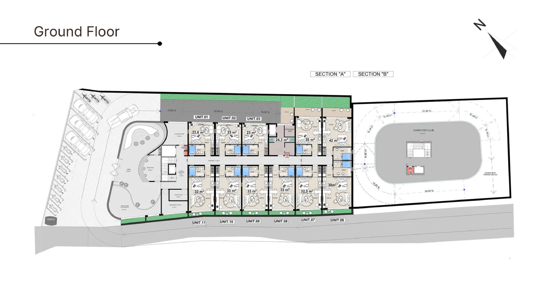 Buddha Club House, планировка 2