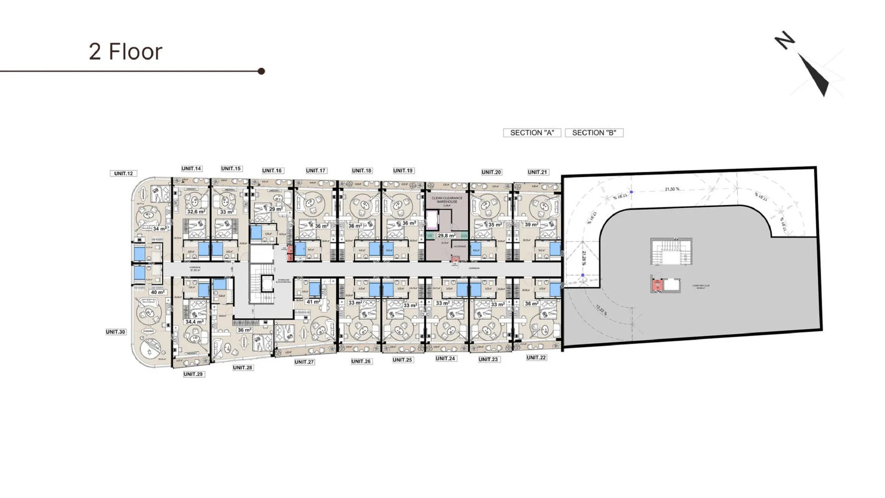 Buddha Club House, планировка 3