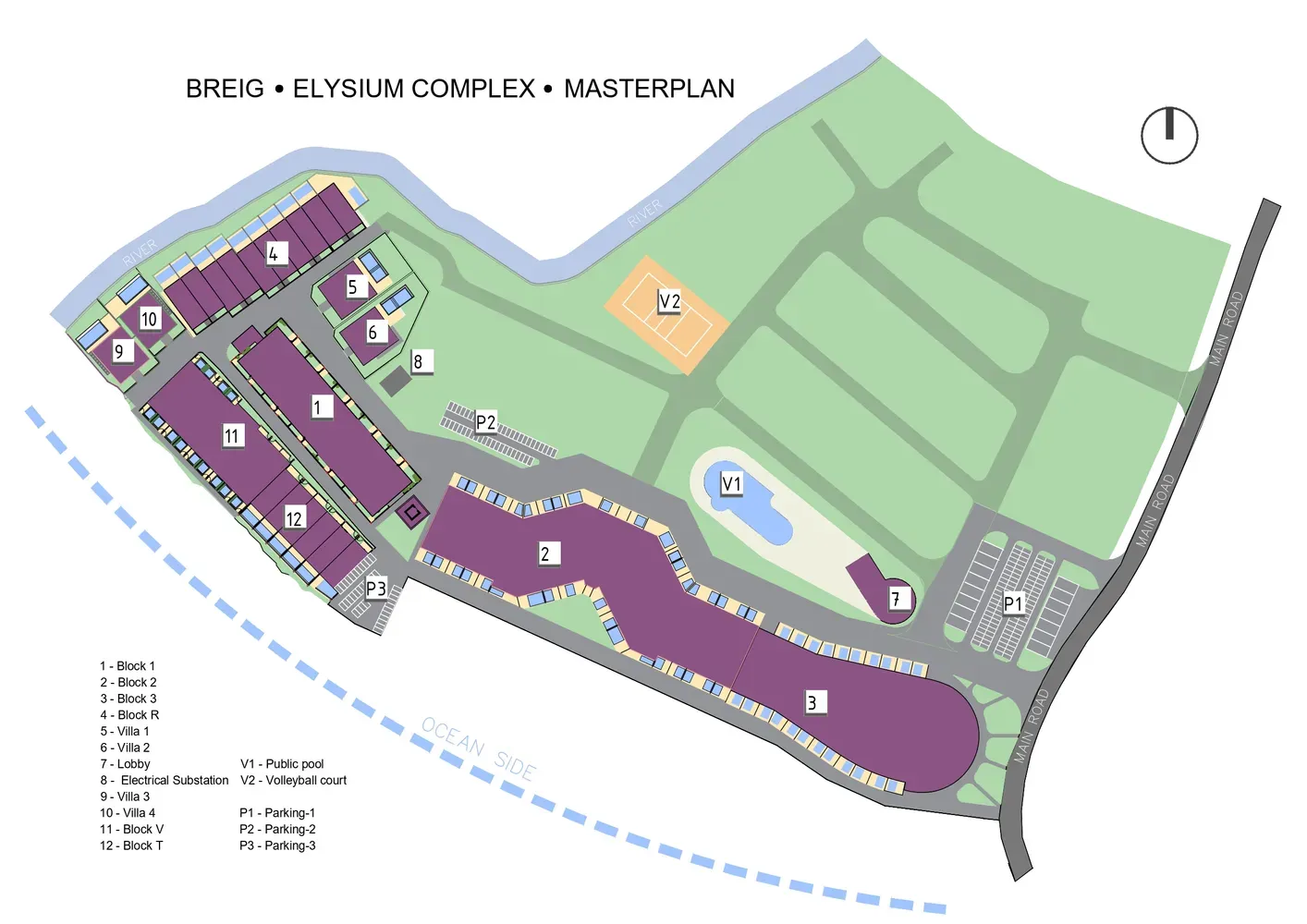 Elysium Eco City Villas, планировка 1