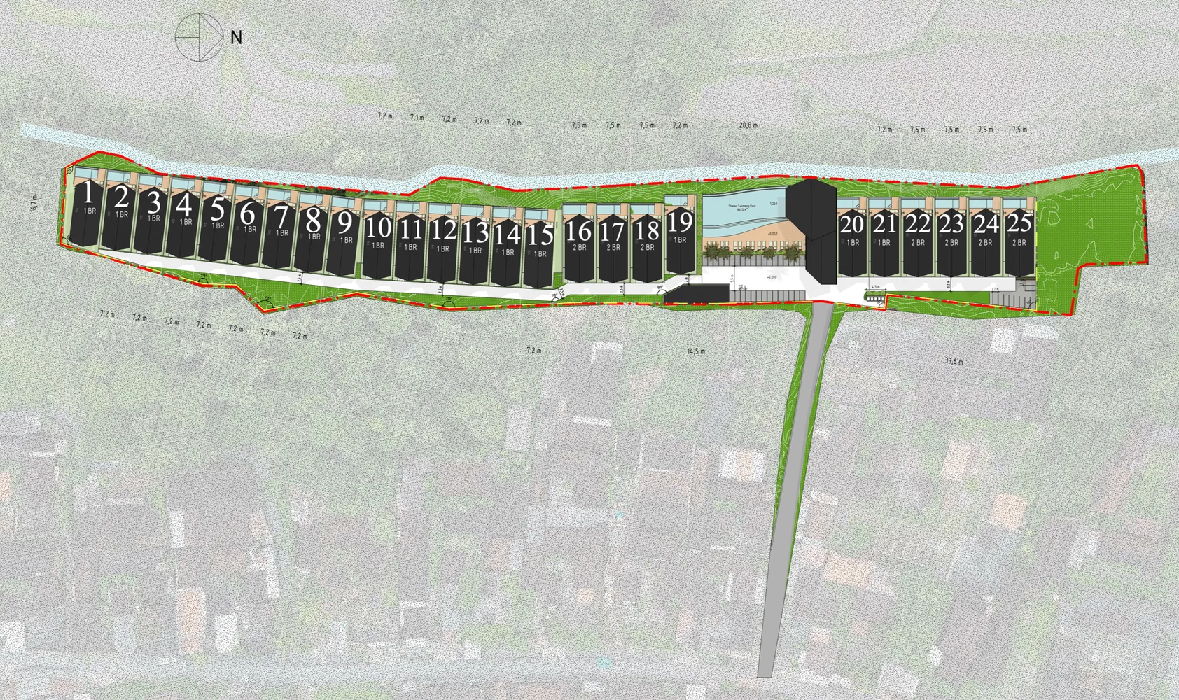 Global Bali Home Serenity Village, планировка 2