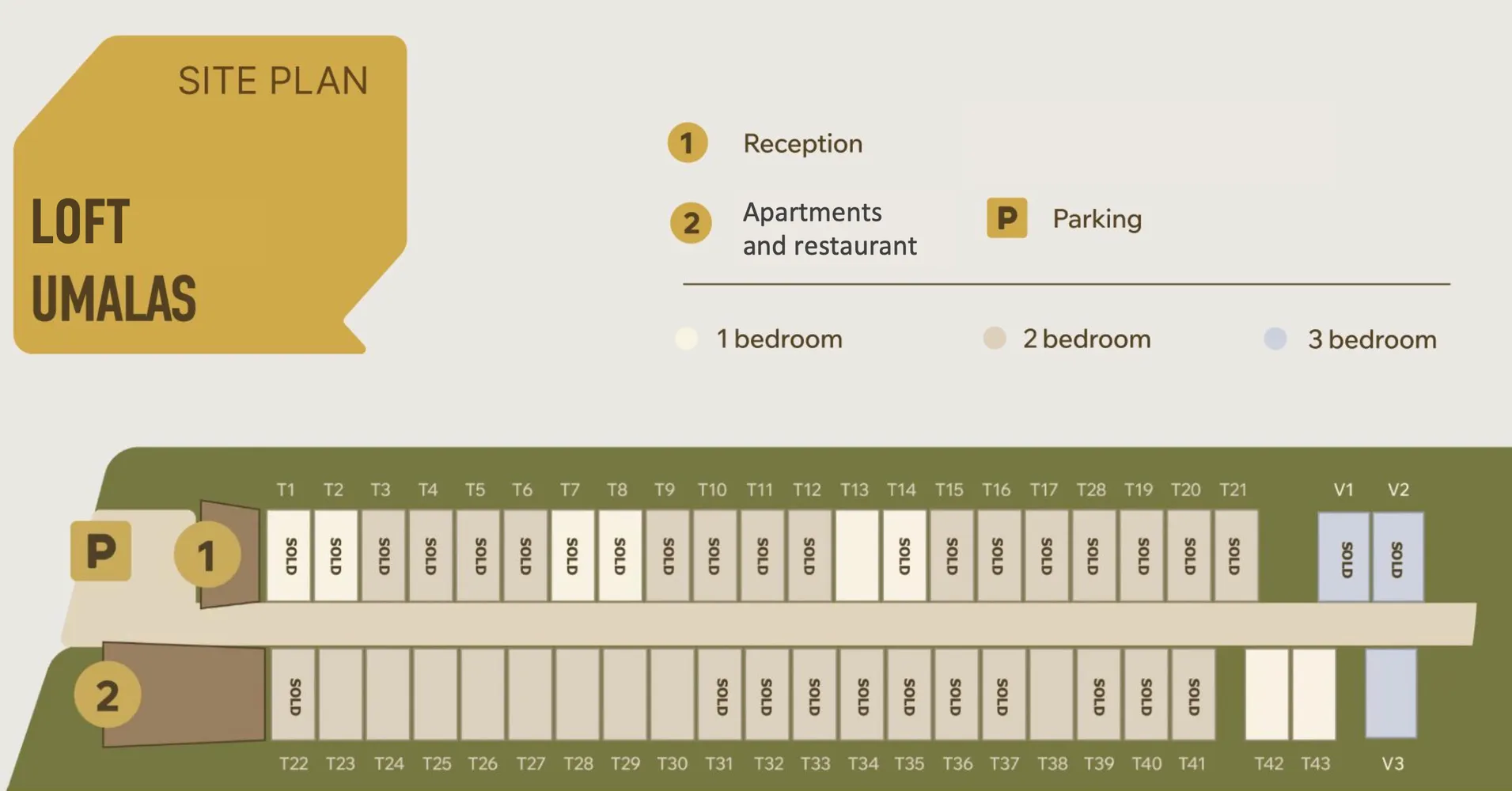 SWOI LOFT UMALAS apartment, планировка 1