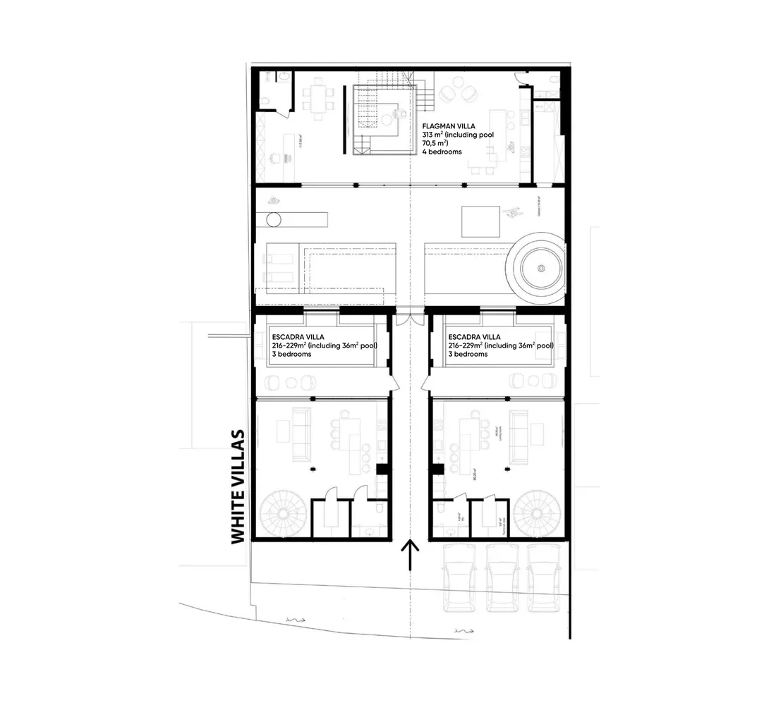 WHITE VILLAS, планировка 1